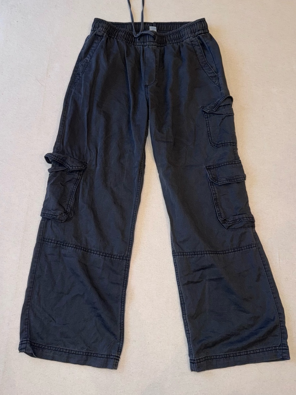 Cargo Pants Drawstring Pants Petite, Grunge, Indie Sleaze, Skater, Streetwear